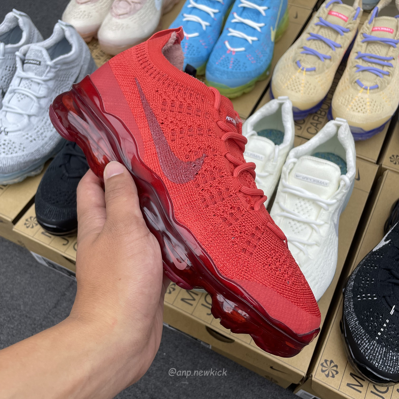 Nike Air Vapormax 2023 Fk Black Sail Anthracite (11) - www.newkick.vip